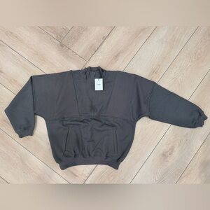 Joah Brown “Retro Half-Zip” Pullover - Sage French Terry